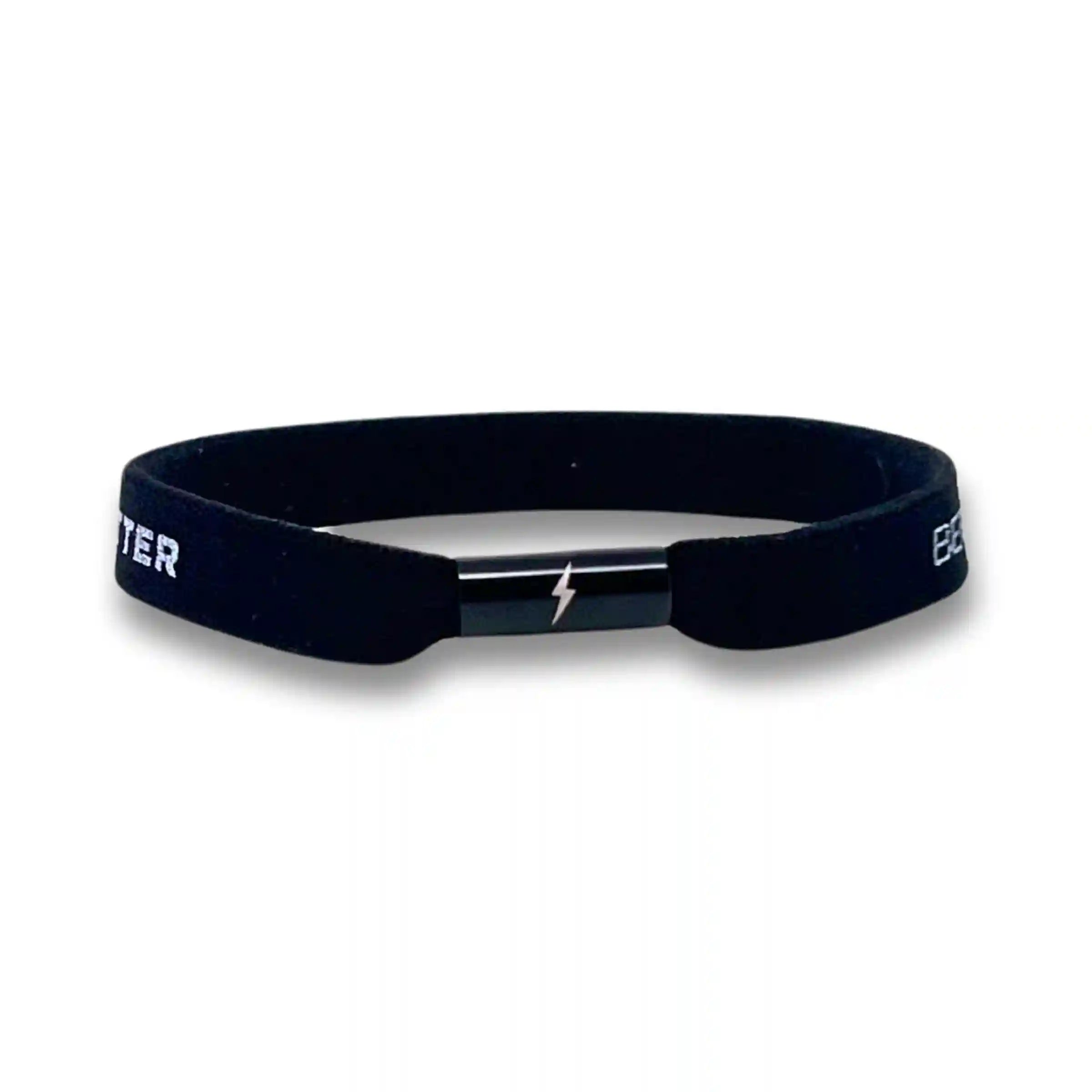 "BE BETTER" Stretch Bracelet - Black Secondary image