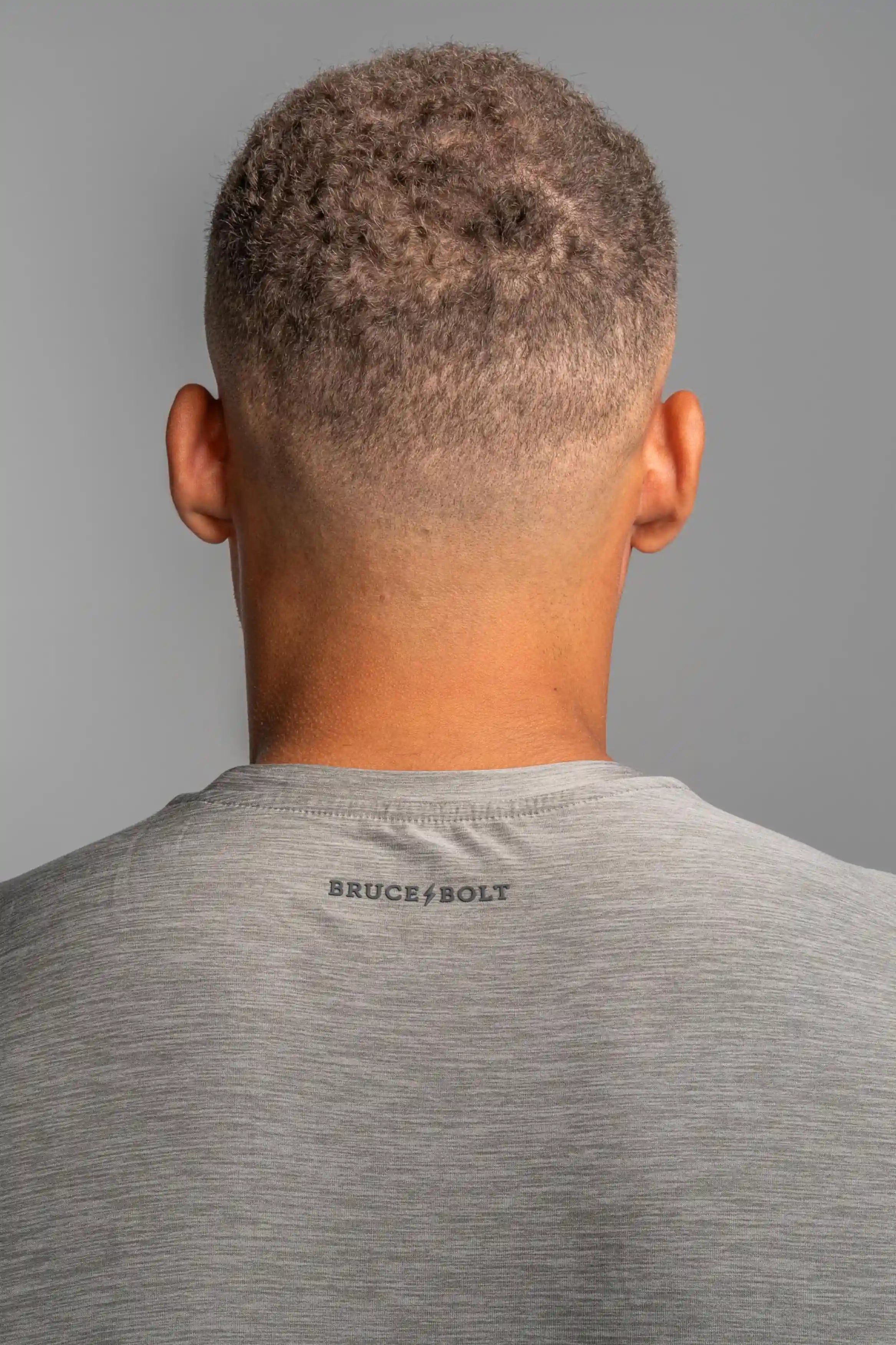 SuperSoft "BE BETTER" Short Sleeve Shirt - Grey Secondary image