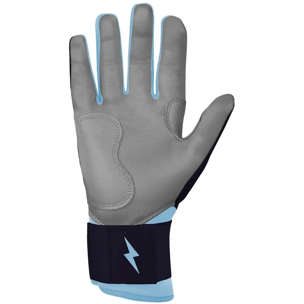 Bear Series Long Cuff Batting Gloves - Tampa Blue Secondary image