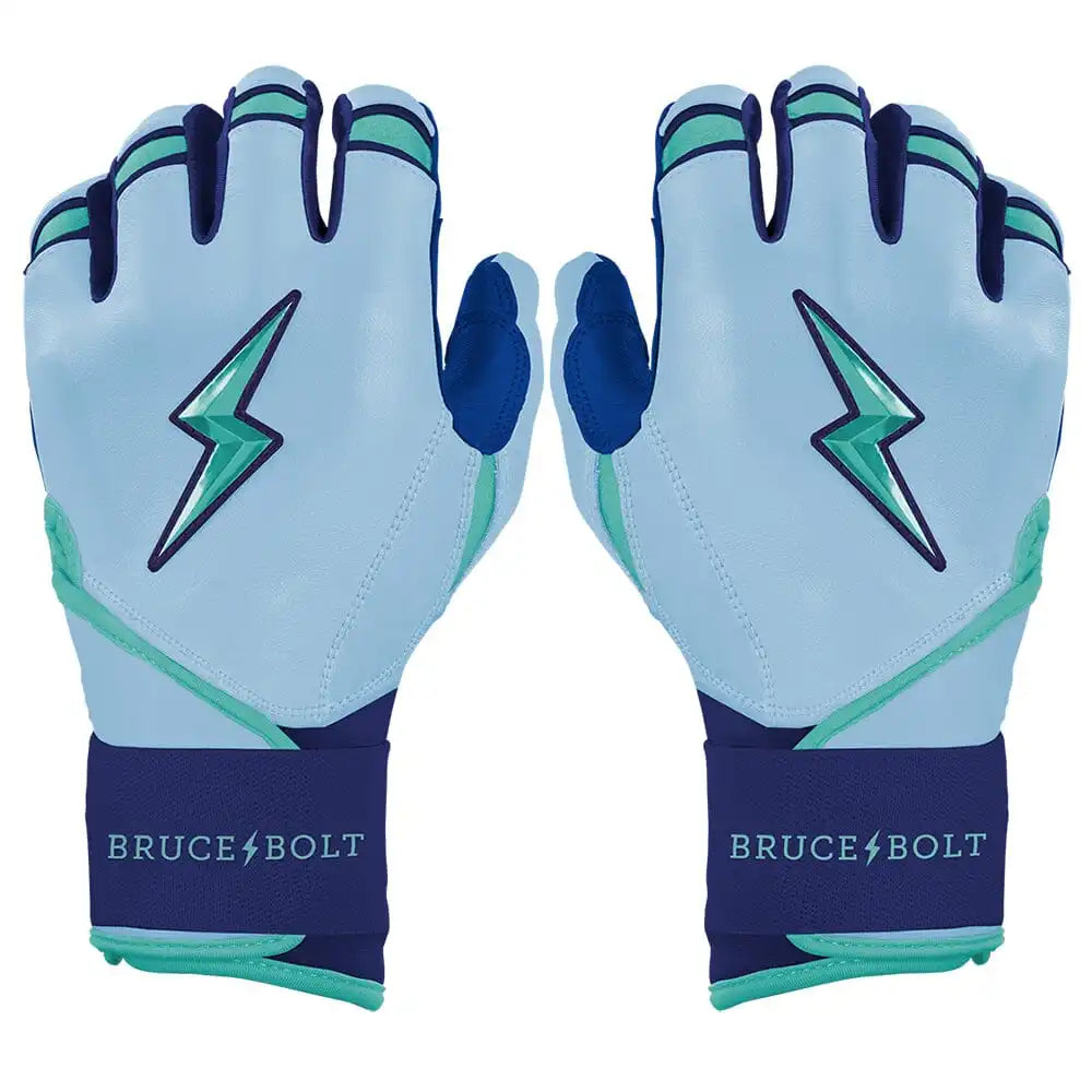 Bear Series Long Cuff Batting Gloves - Tidal Blue Main image