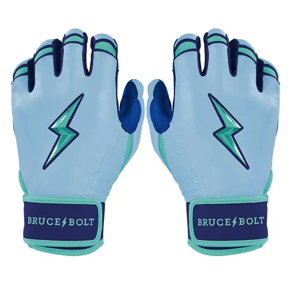 Bear Series Short Cuff Batting Gloves - Tidal Blue Main image