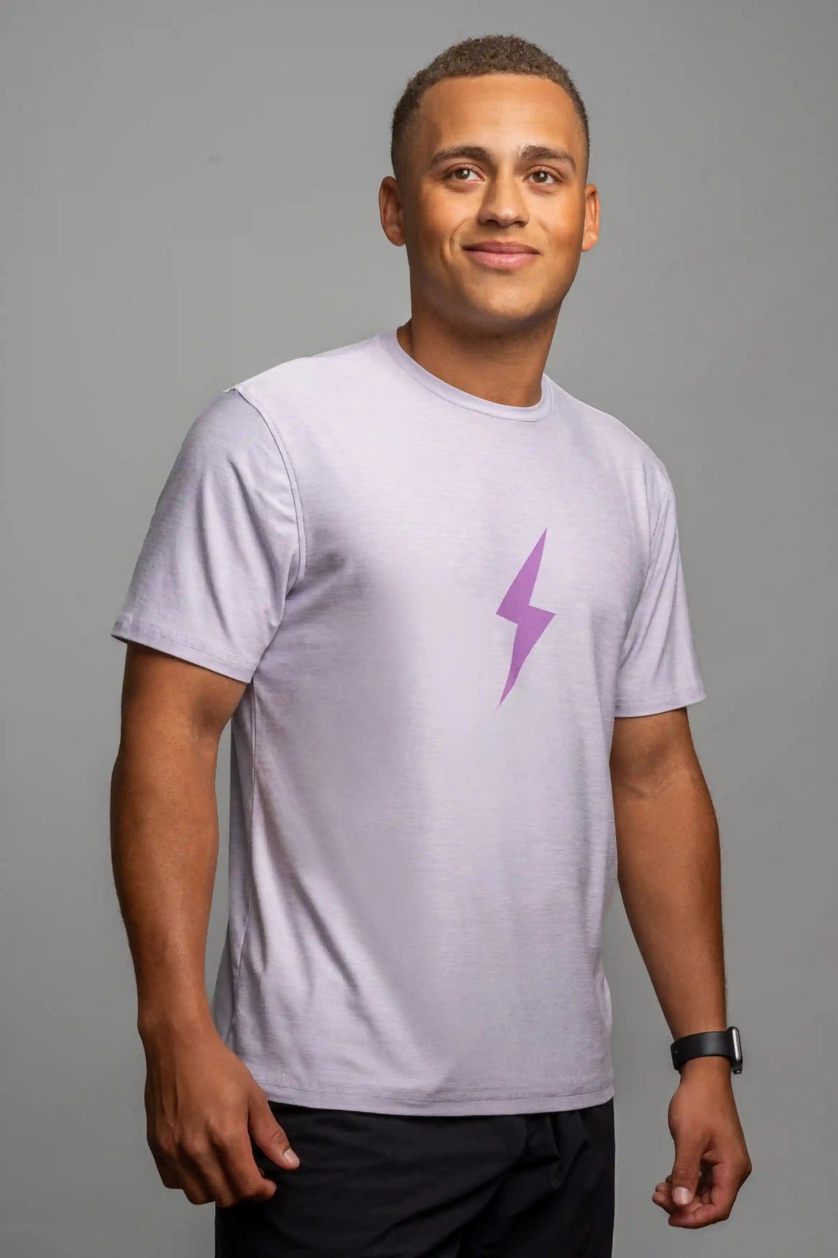 SuperSoft BOLT Short Sleeve Shirt - Periwinkle Main image