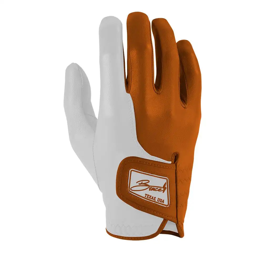 Bear Series Golf Gloves (On Right, 2-Pack) - Austin Orange Secondary image