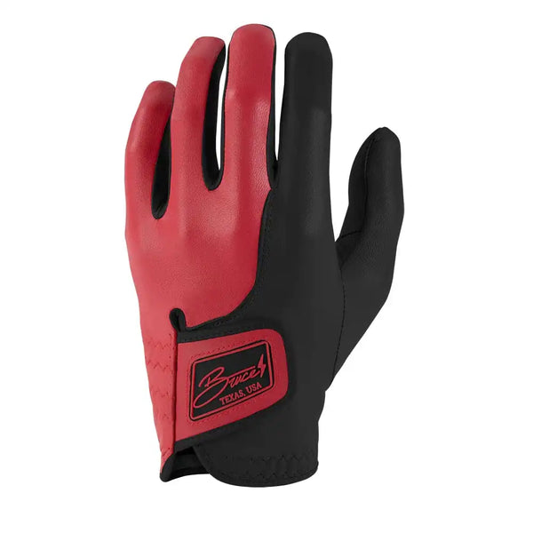 Bear Series Golf Gloves (On Left, 2-Pack) - Lubbock Black