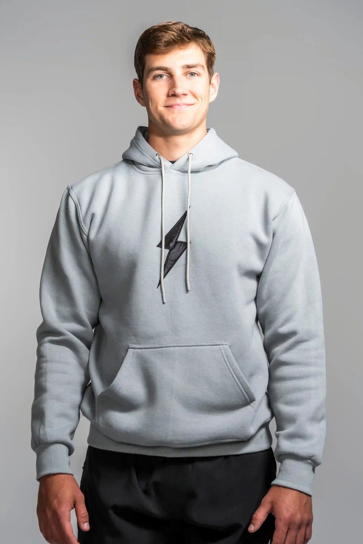 BOLT Hoodie - Grey/Black Bolt Main image
