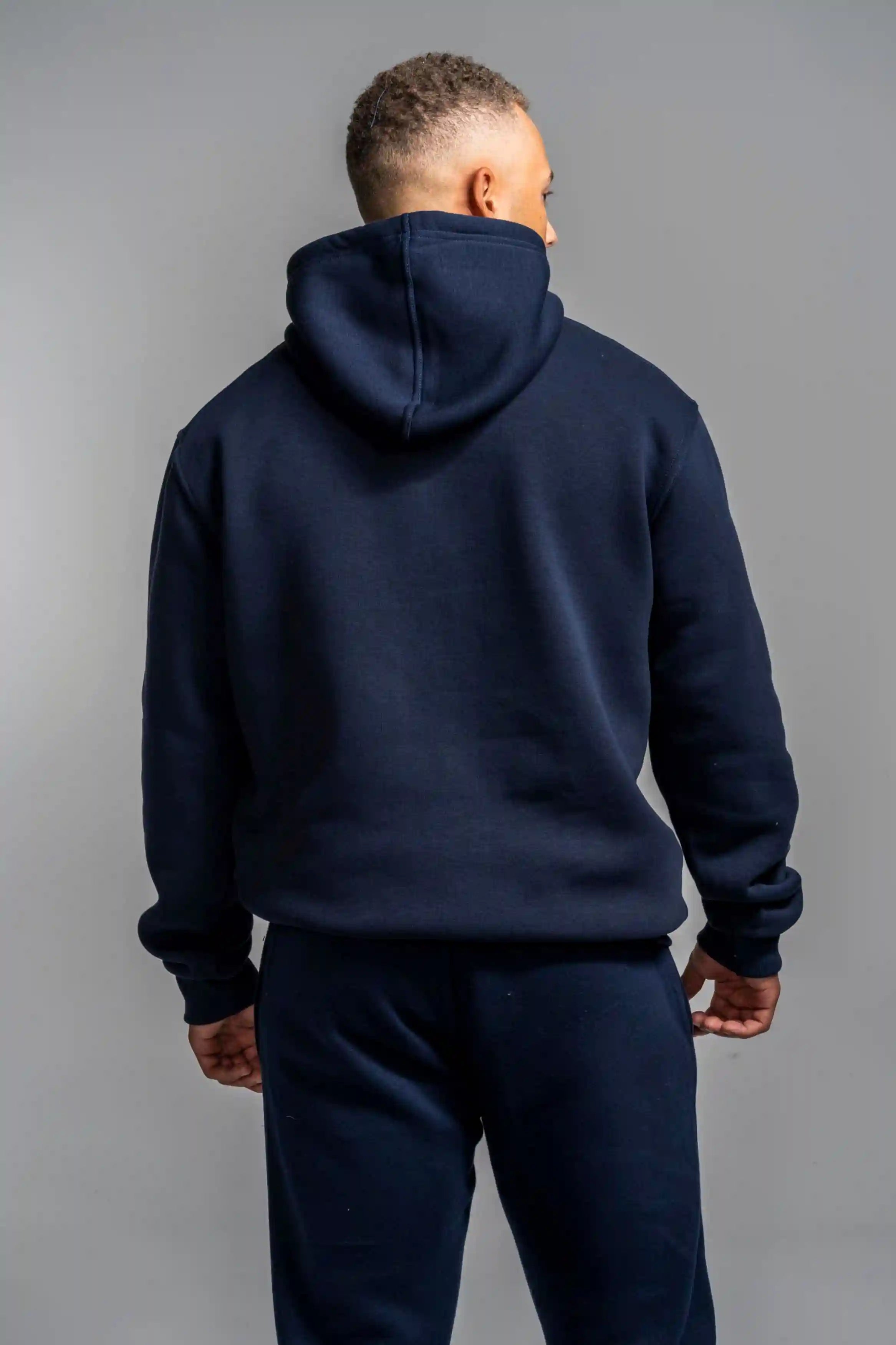 BOLT Hoodie - Navy/White Bolt Secondary image