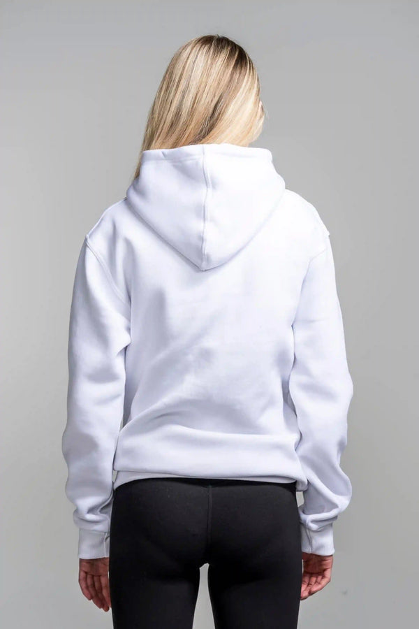 "BRUCE BOLT" Hoodie - White/Black