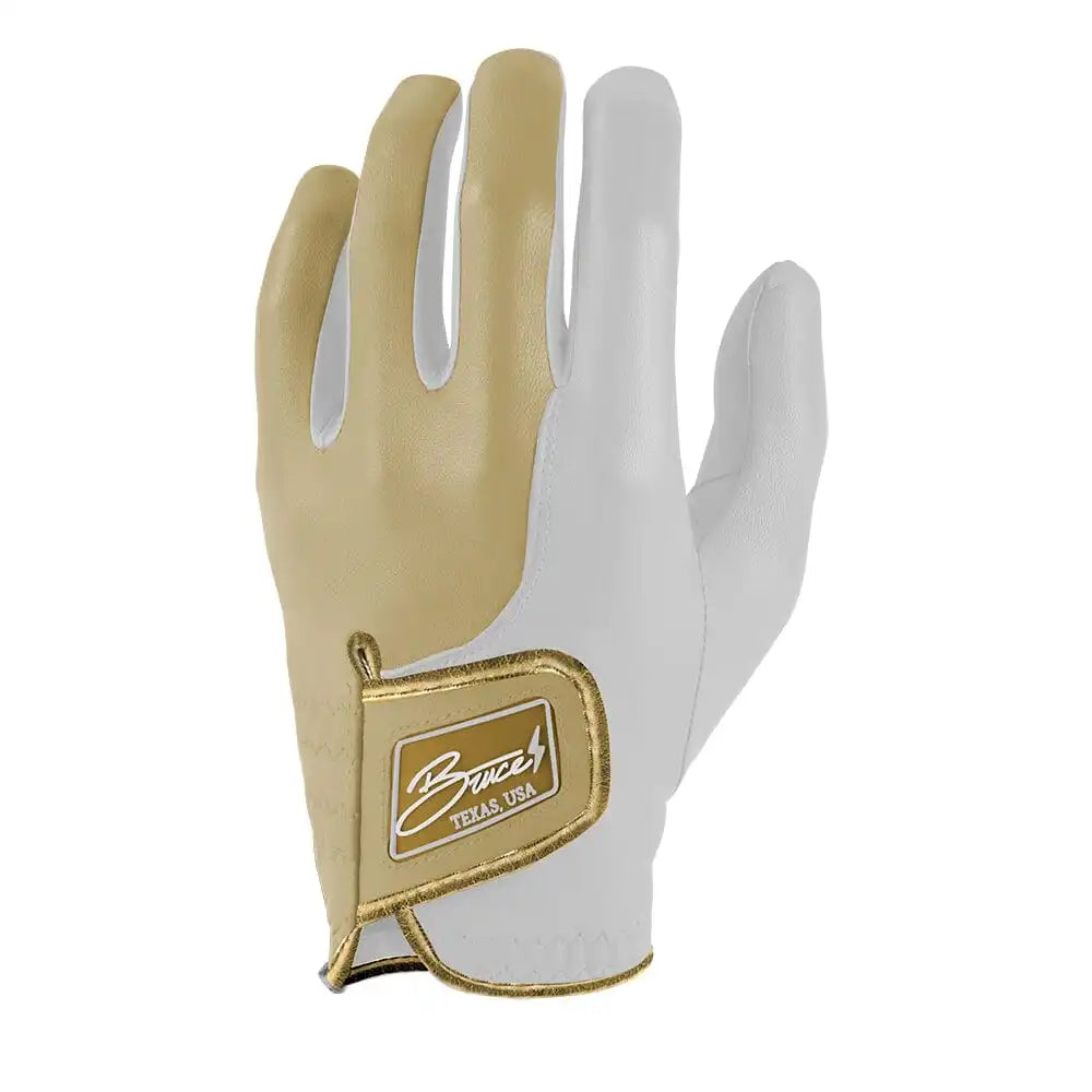 Gabby Golf Girl Creator Series Golf Gloves (On Left, 2-Pack) - Gold Secondary image