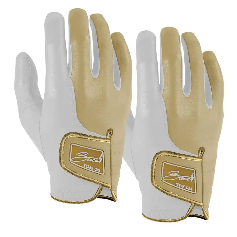 Gabby Golf Girl Creator Series Golf Gloves (On Right, 2-Pack) - Gold Main image
