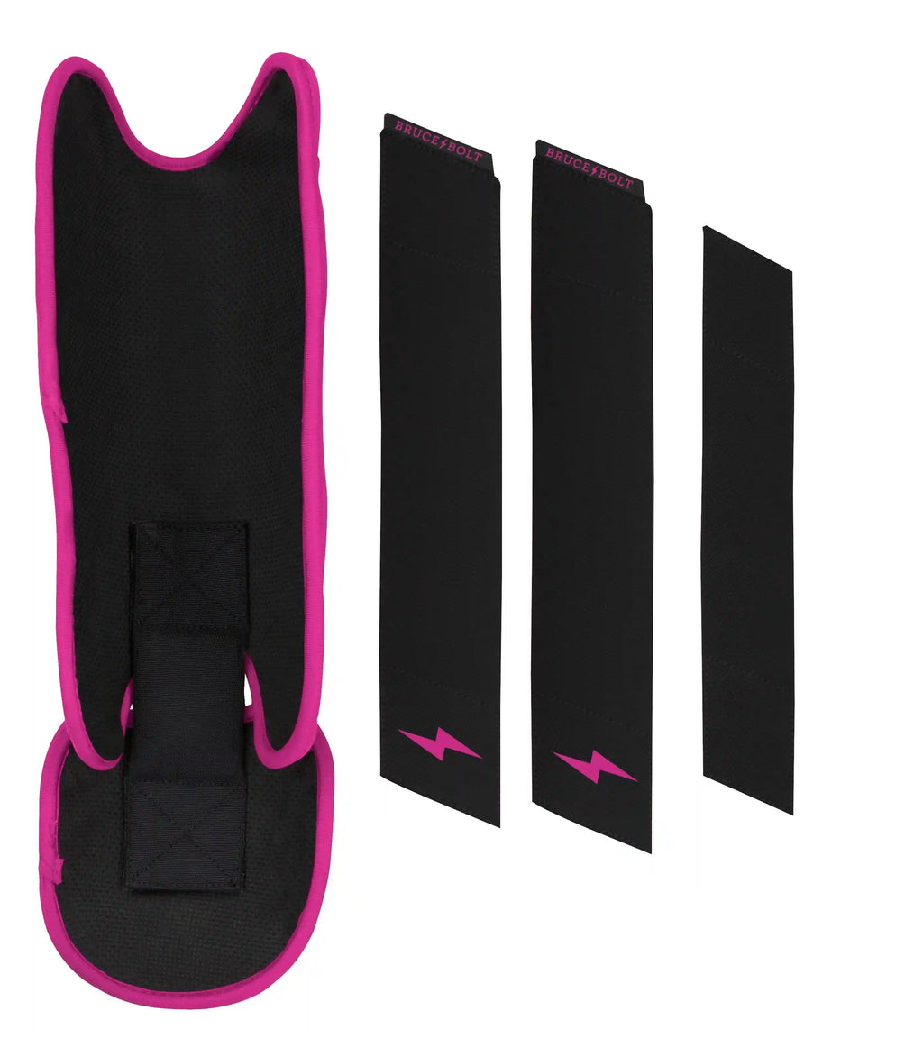 Bear Series Leg Guard - Hot Pink