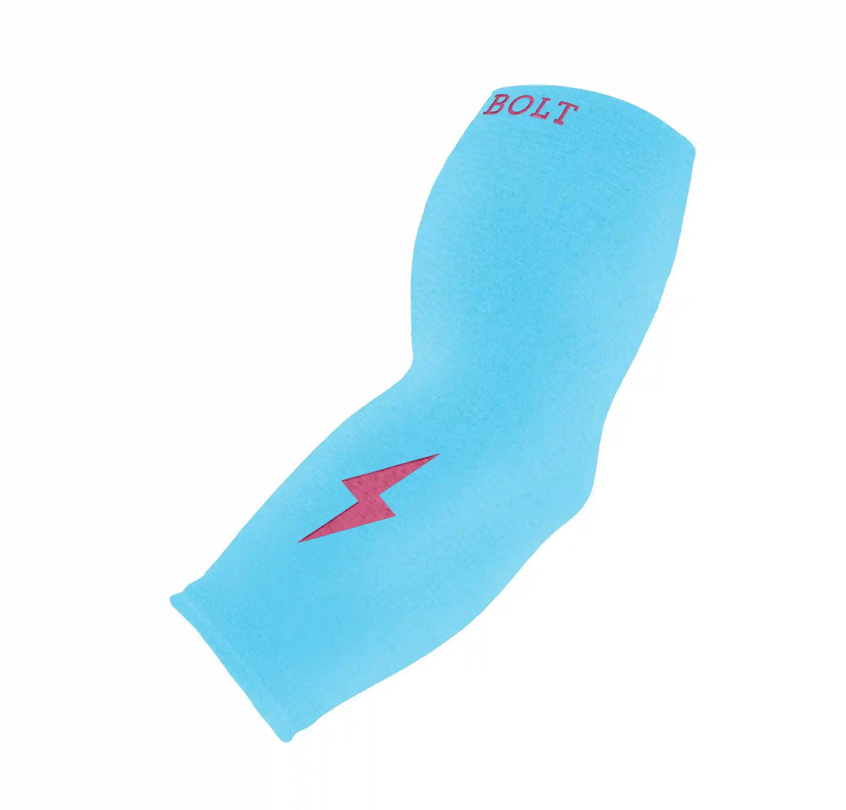 Graduated Compression Premium 3/4 Arm Sleeve - Pink/Teal Main image