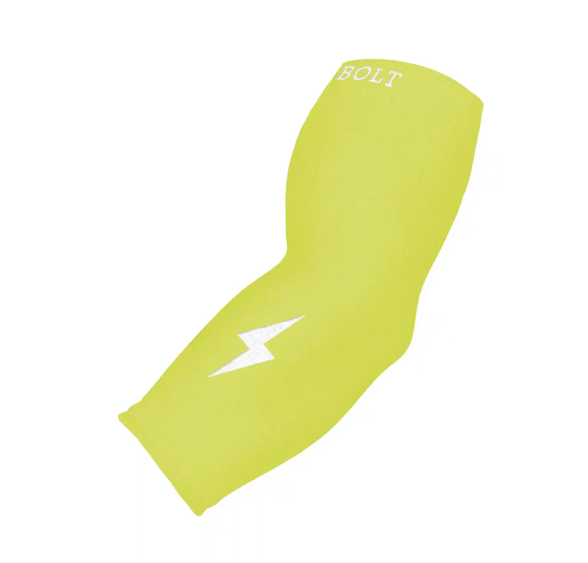 Graduated Compression Premium 3/4 Arm Sleeve - Neon Yellow Main image