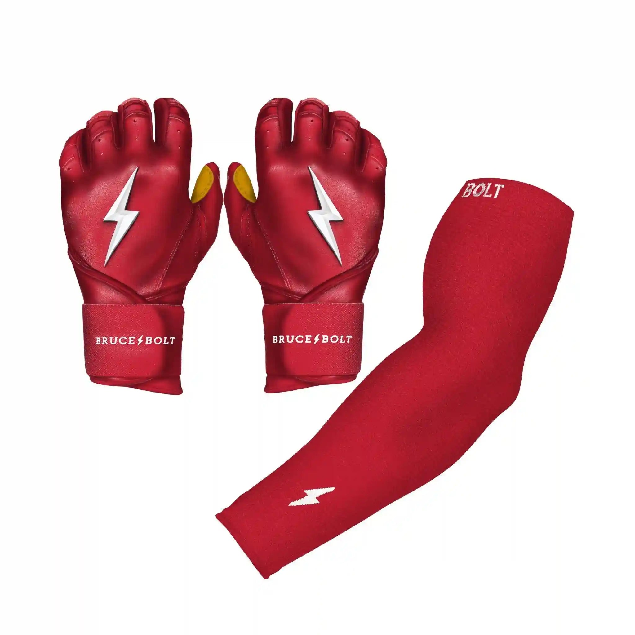 Graduated Compression Premium Arm Sleeve - Red Secondary image