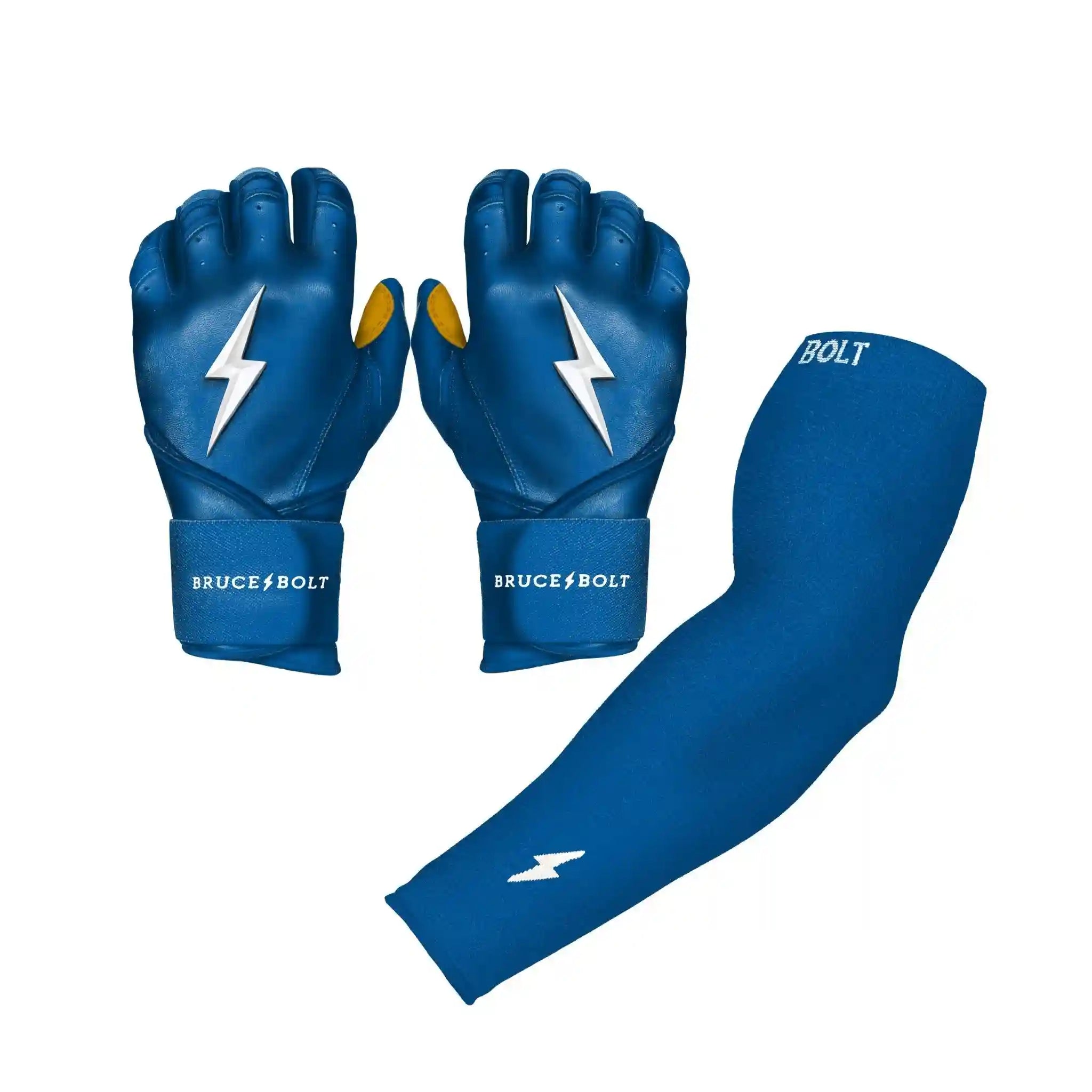 Graduated Compression Premium Arm Sleeve - Royal Blue Secondary image
