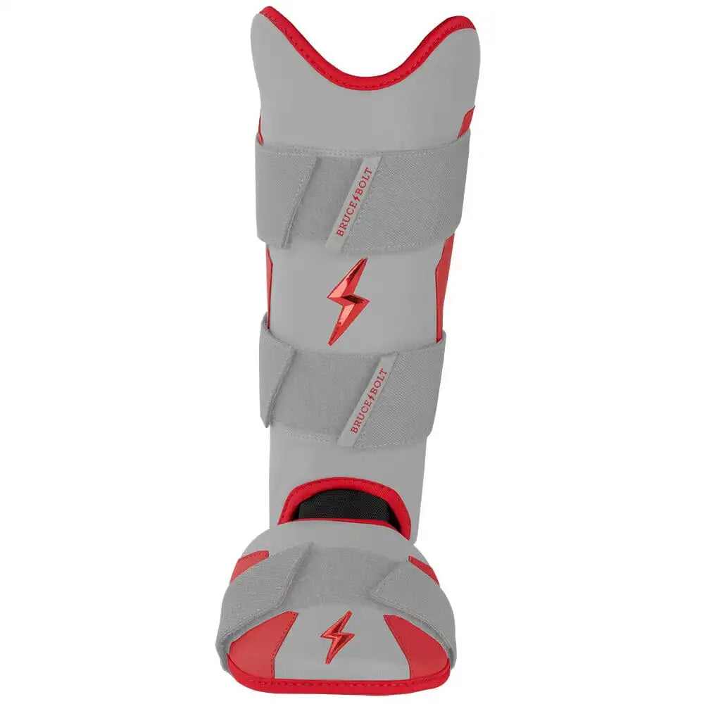 Grey Series Leg Guard - Red Main image