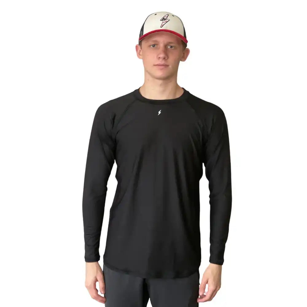 Performance Long Sleeve Shirt - Black Main image