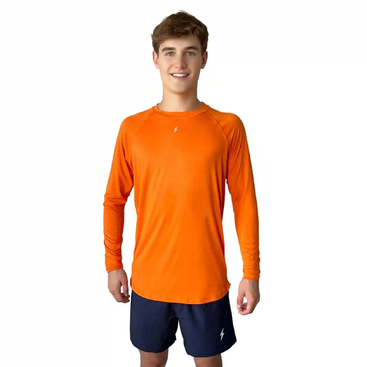 Performance Long Sleeve Shirt - Orange Main image