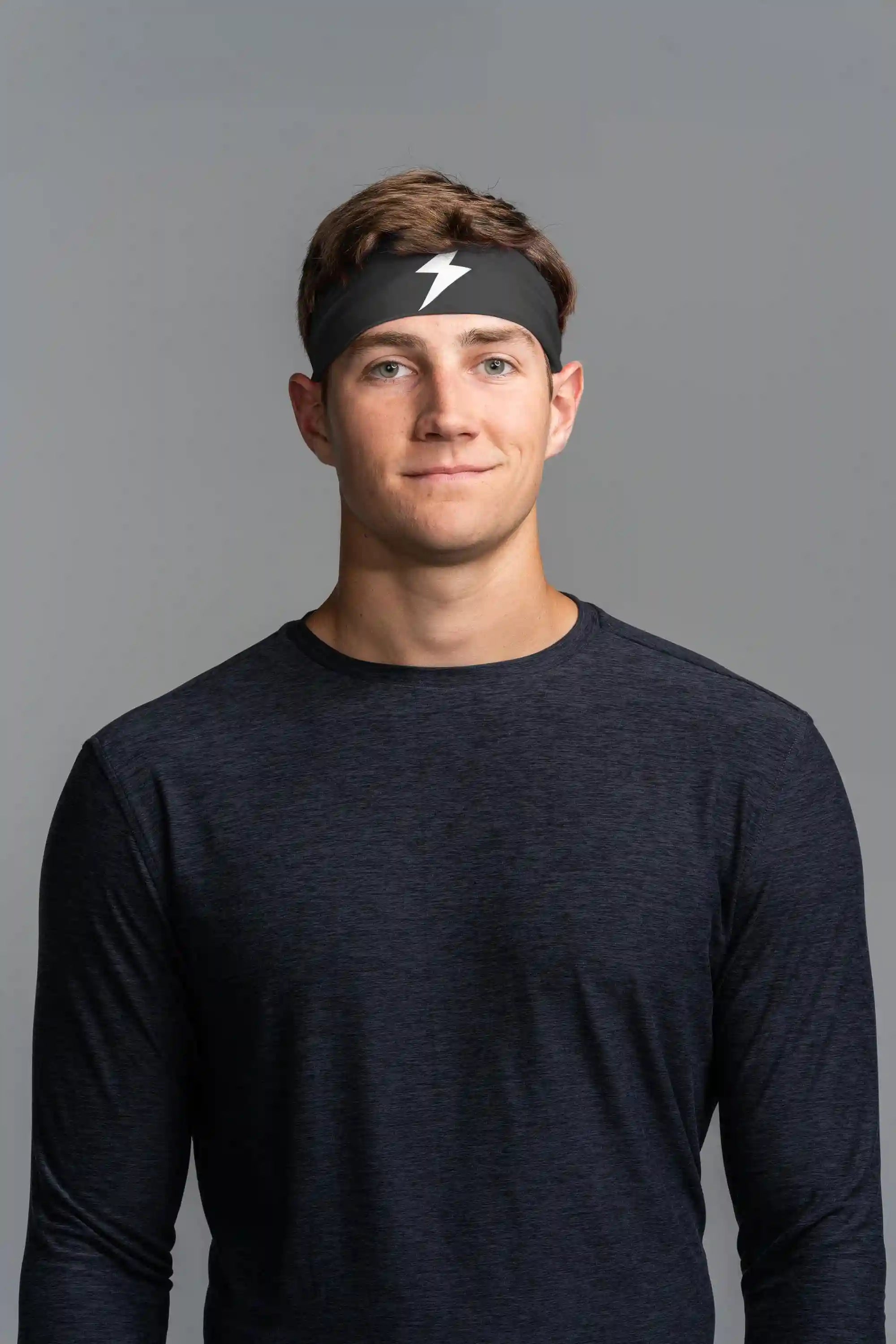 Performance Wide Headband - Black Secondary image