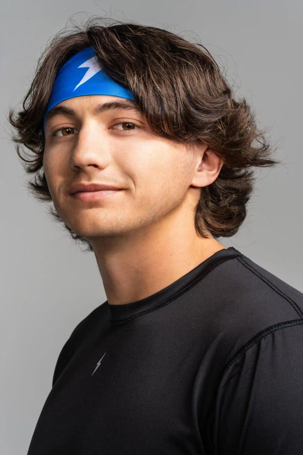 Performance Wide Headband - Royal Blue Main image