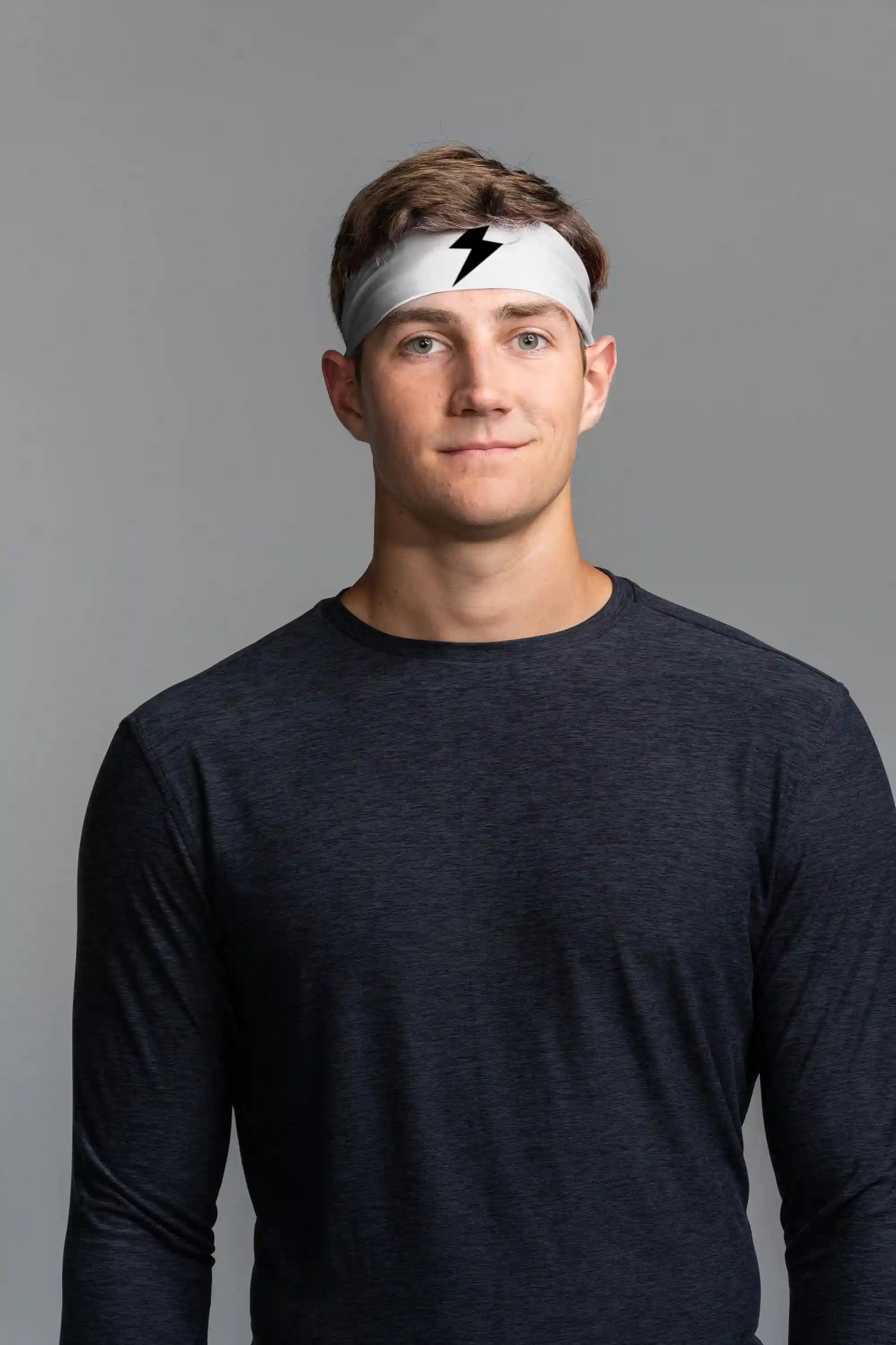 Performance Wide Headband - White Secondary image
