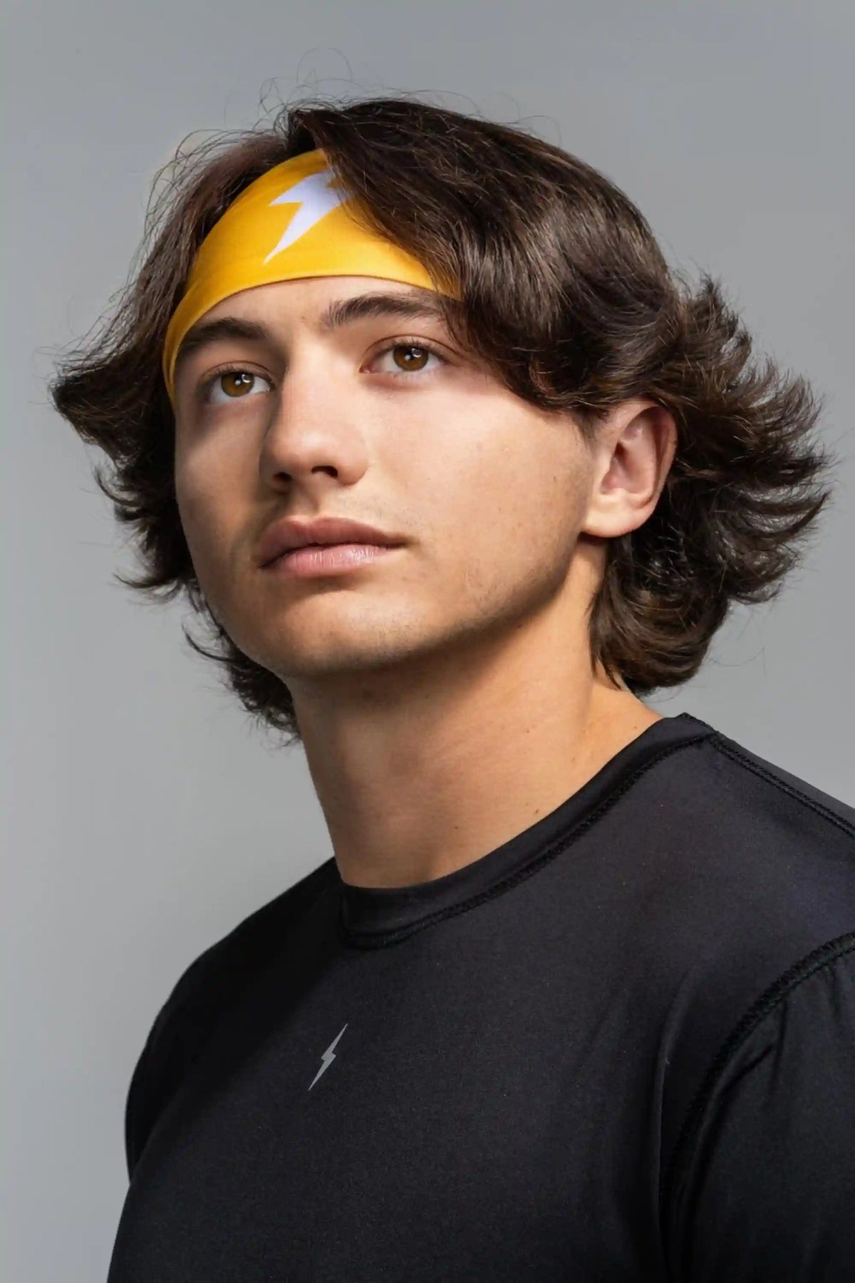 Performance Wide Headband - Yellow Main image