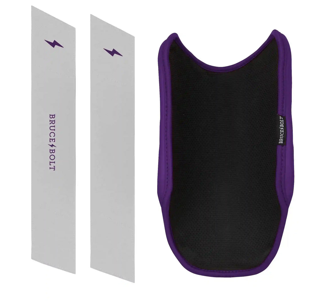 Chrome Series 9" Elbow Guard - Purple