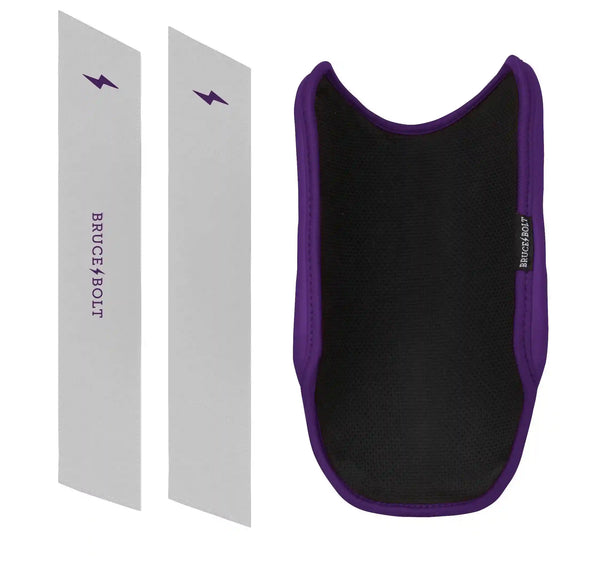 Chrome Series 9" Elbow Guard - Purple