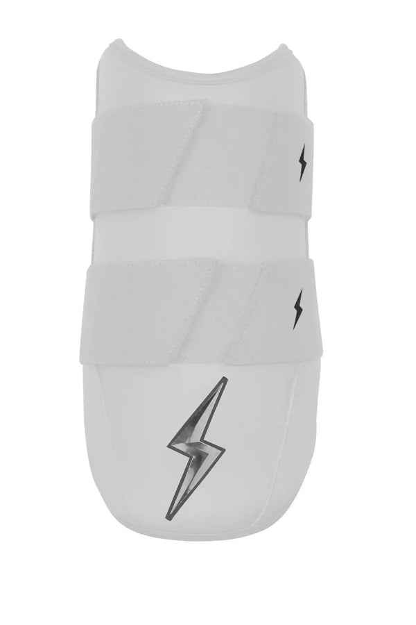 Chrome Series 9" Elbow Guard - White