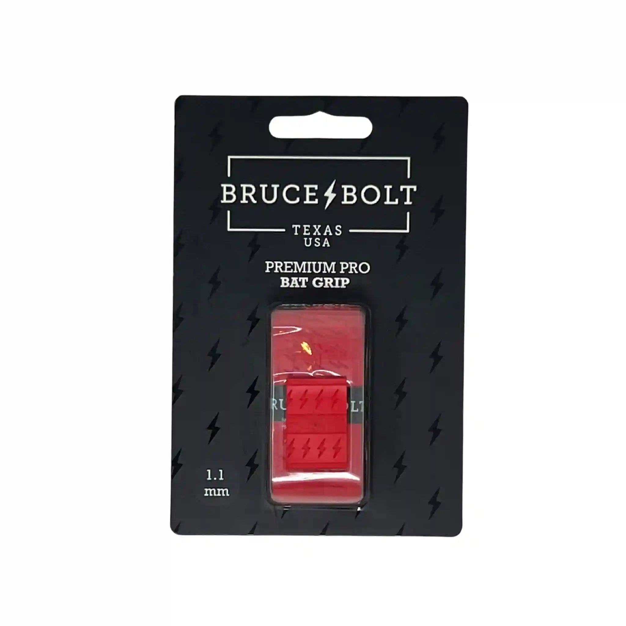 Premium Pro Bat Grip - Red Secondary image