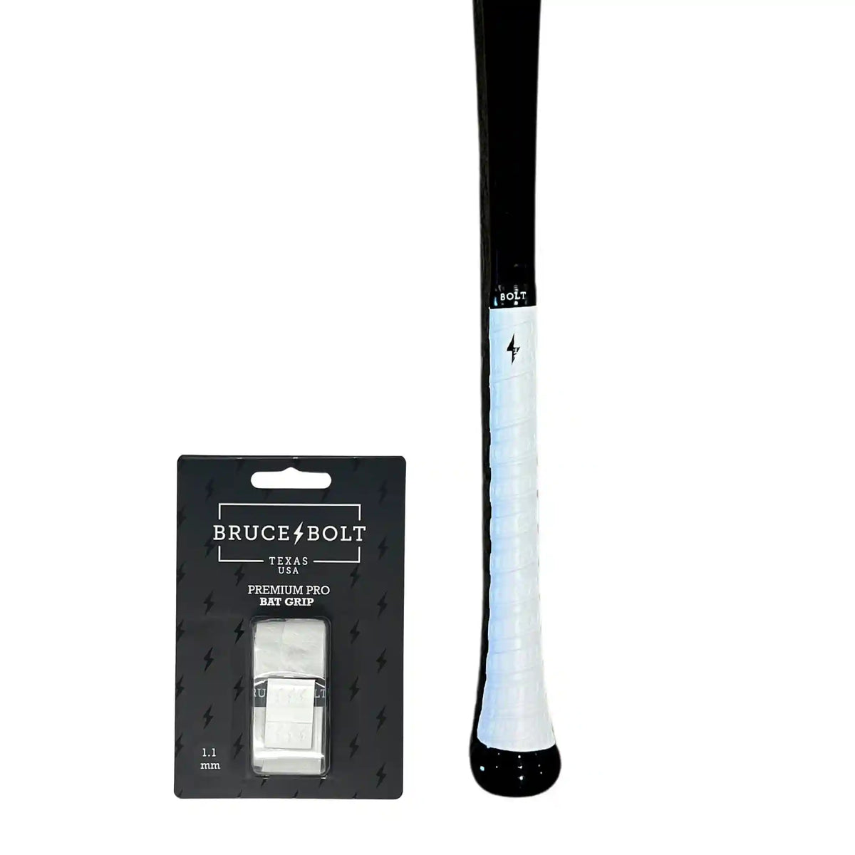 Premium Pro Bat Grip - White Main image