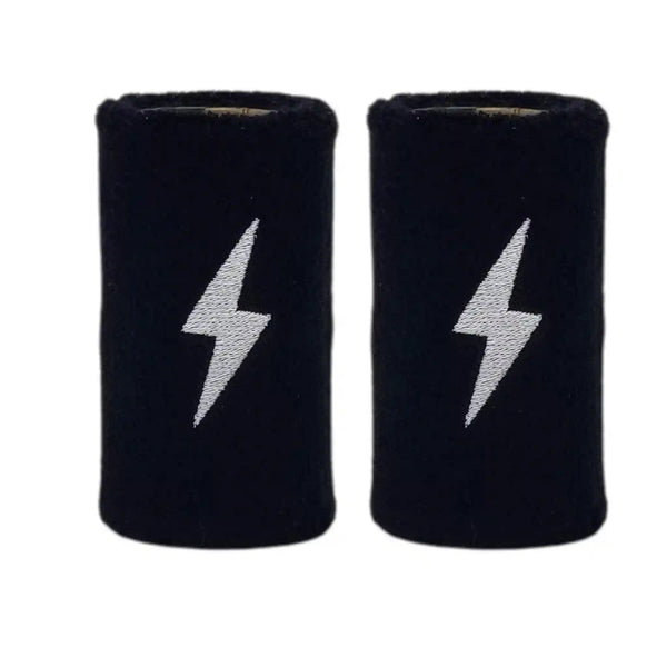 Premium Pro 4" Wristbands (2-Pack) - Black