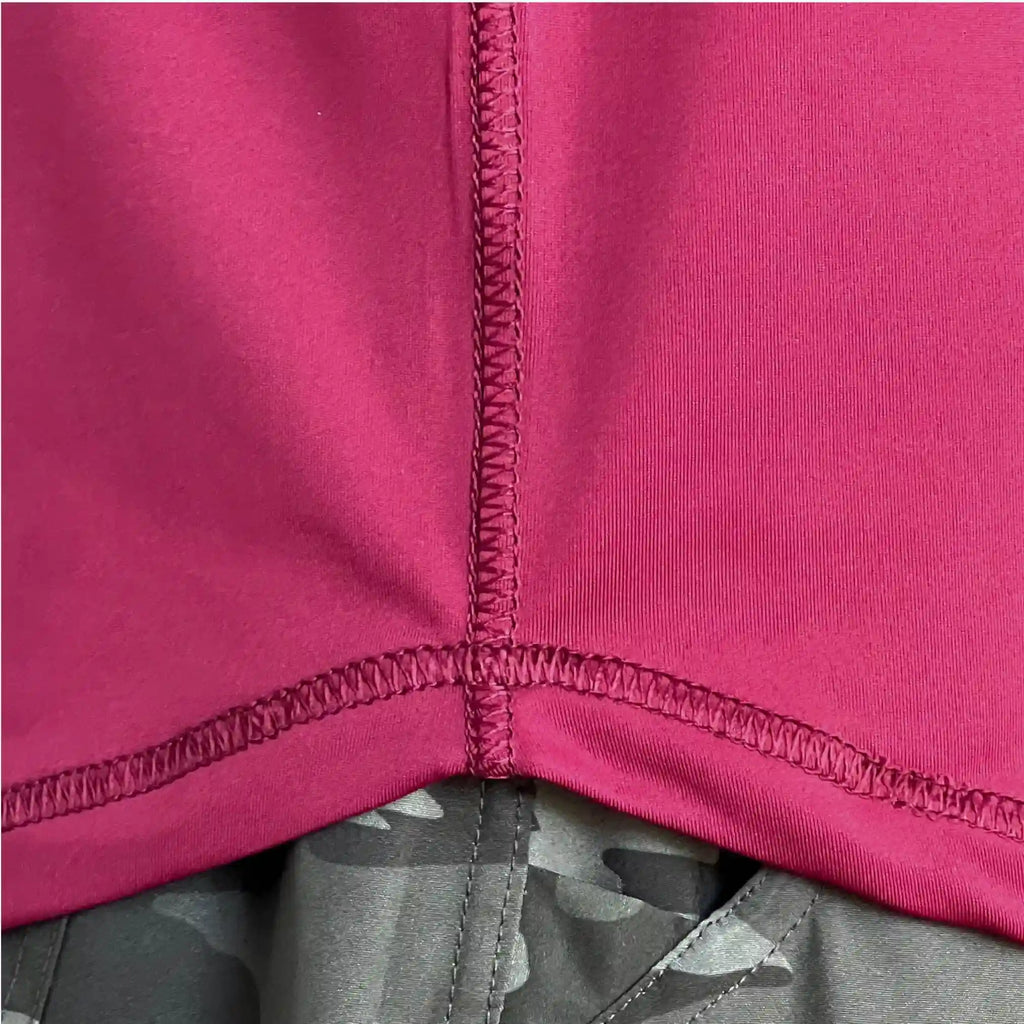 Performance Short Sleeve Shirt - Maroon