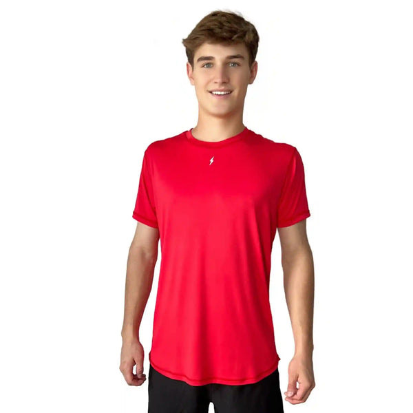 Performance Short Sleeve Shirt - Red