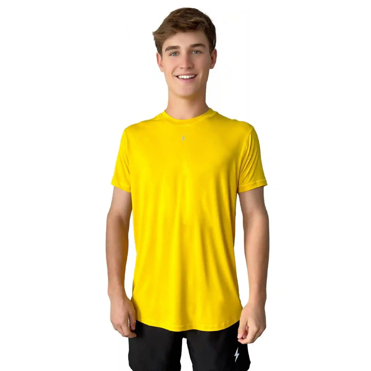 Performance Short Sleeve Shirt - Yellow Main image