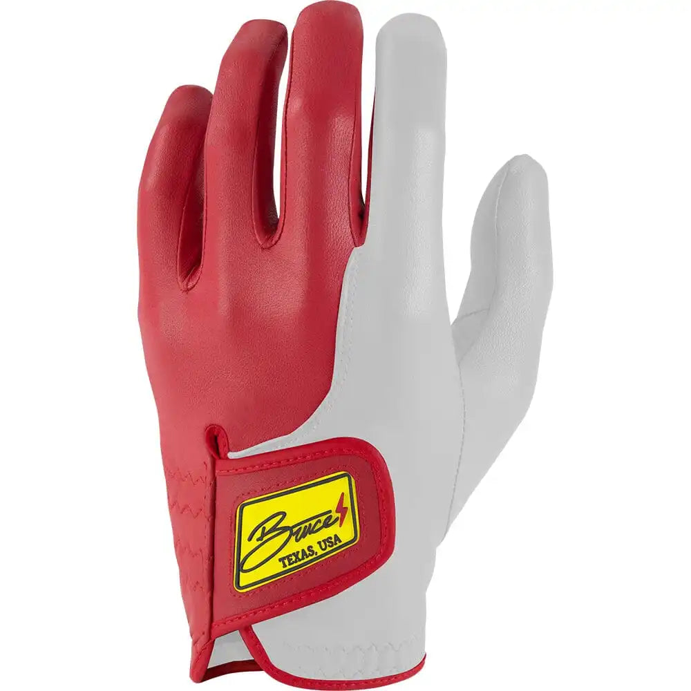 Sergio Garcia Signature Series Golf Gloves (On Left, 2-Pack) - Red/White Secondary image
