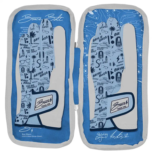 Bryan Bros Creator Series Golf Gloves (On Left, 2-Pack) - Baby Blue