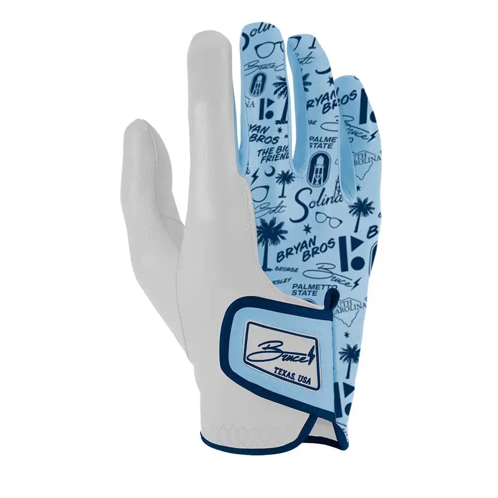 Bryan Bros Creator Series Golf Gloves (On Right, 2-Pack) - Baby Blue Secondary image