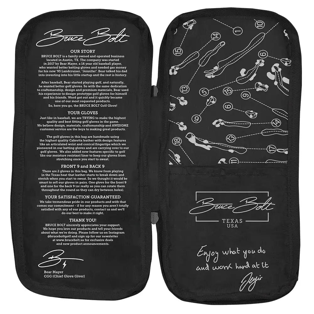 Sergio Garcia Signature Series Golf Gloves (On Right, 2-Pack) - Red/White