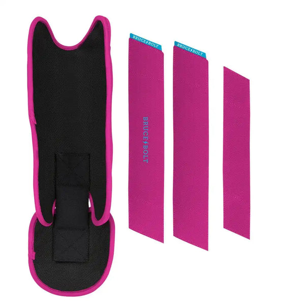Harrison Bader Signature Series Leg Guard - Blue/Pink