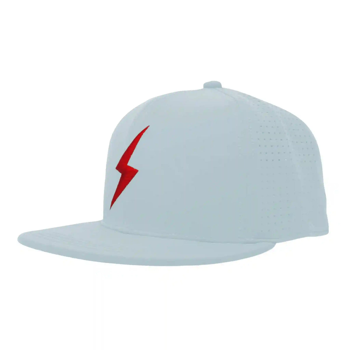 SMART FIT Performance BOLT Game Hat - Ice Blue/Red Bolt Main image
