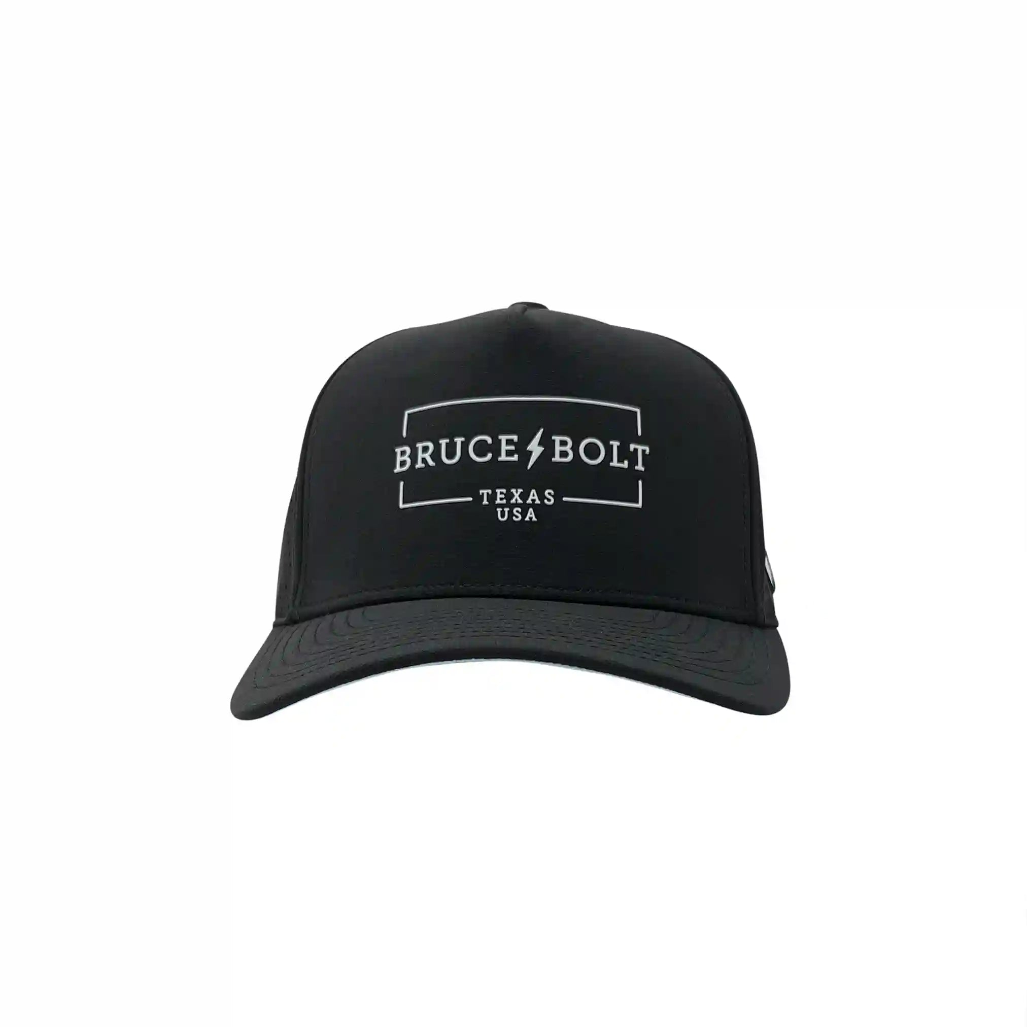 "BRUCE BOLT" Standard Snapback Hat - Black Secondary image