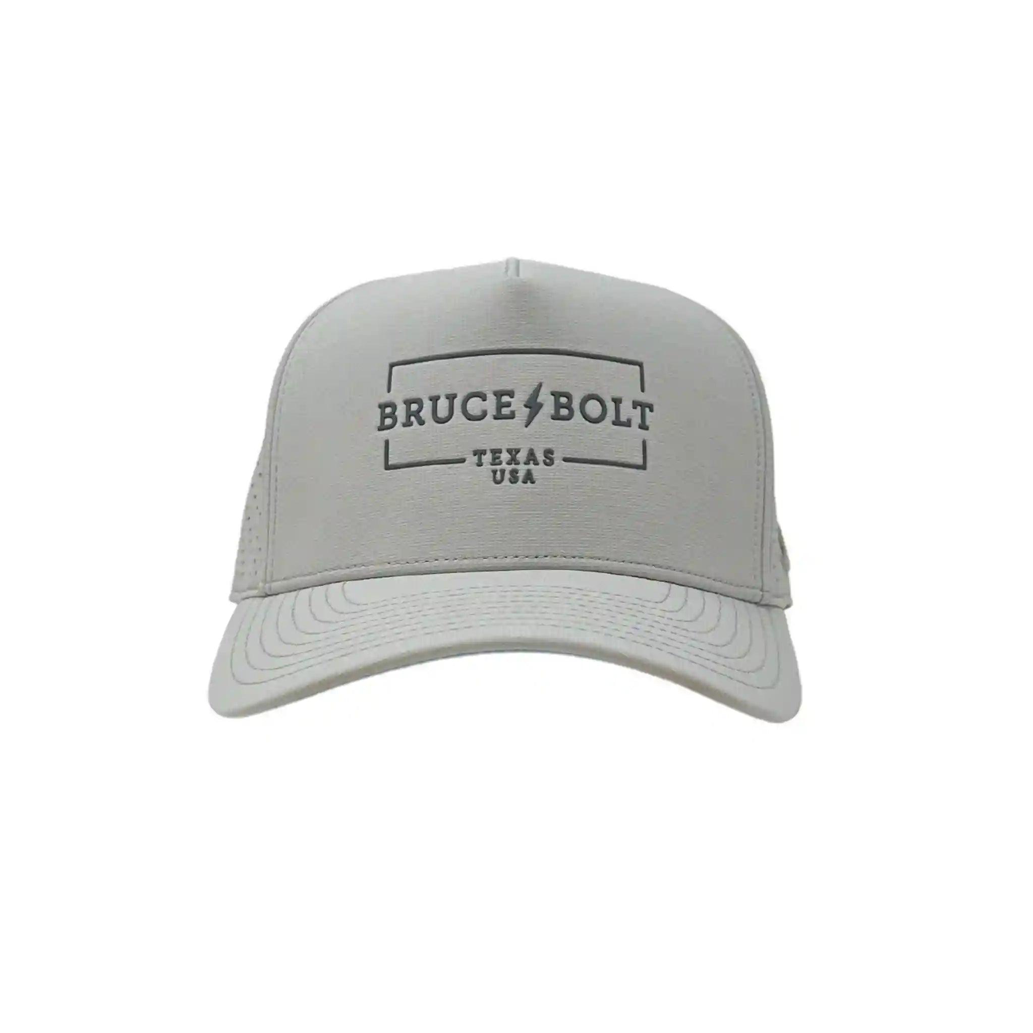 "BRUCE BOLT" Standard Snapback Hat - Grey Secondary image