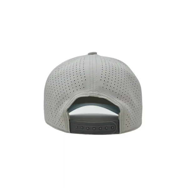 "BRUCE BOLT" Standard Snapback Hat - Grey