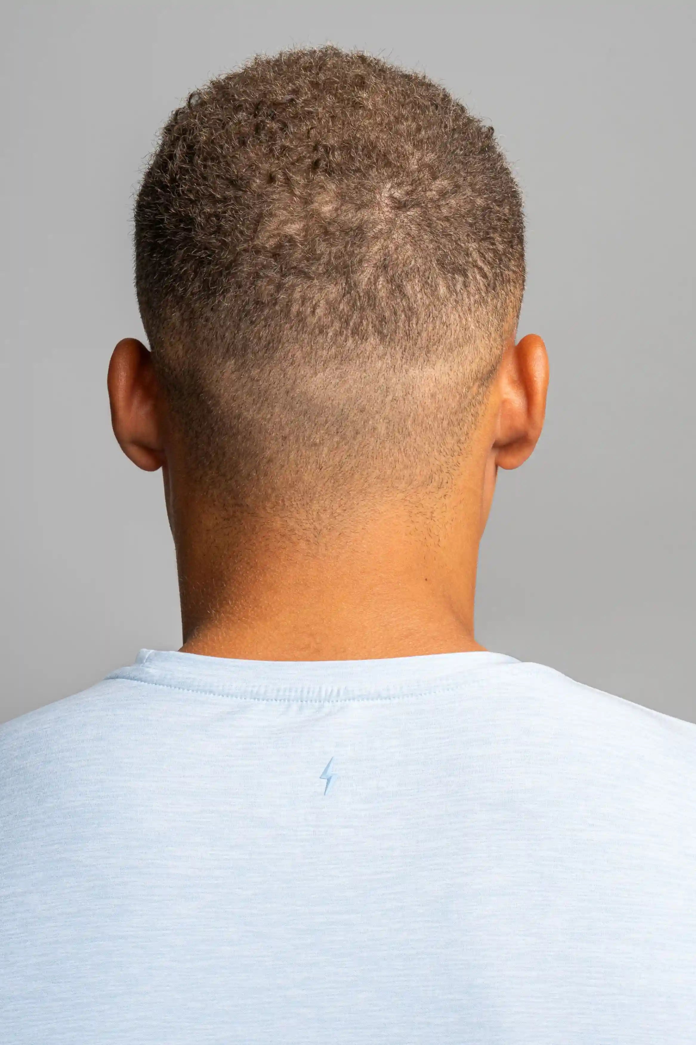 SuperSoft "BRUCE BOLT" Short Sleeve Shirt - Baby Blue Secondary image