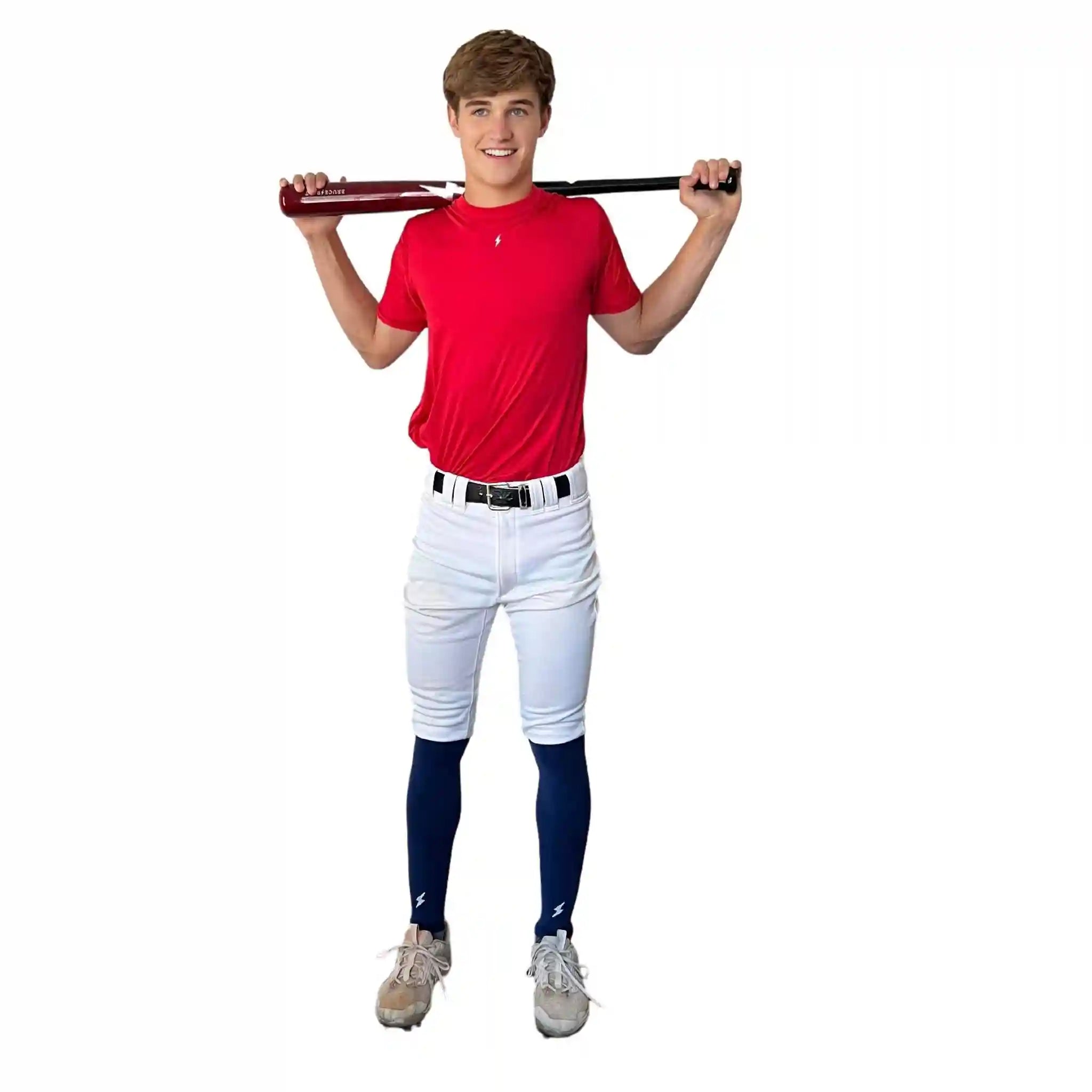 Compression Xtra Long Leg Sleeves (2-Pack) - Navy Secondary image