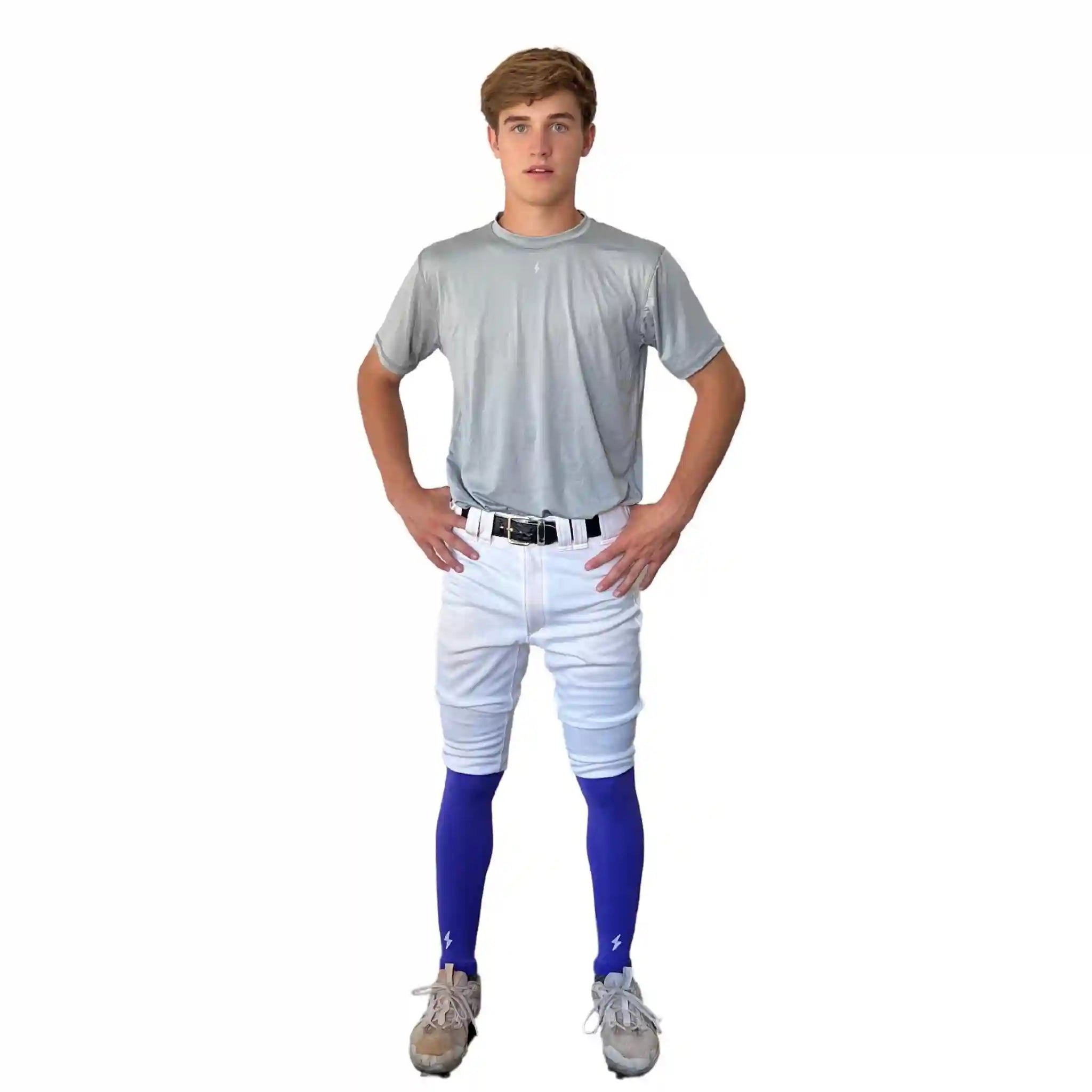 Compression Xtra Long Leg Sleeves (2-Pack) - Purple Secondary image