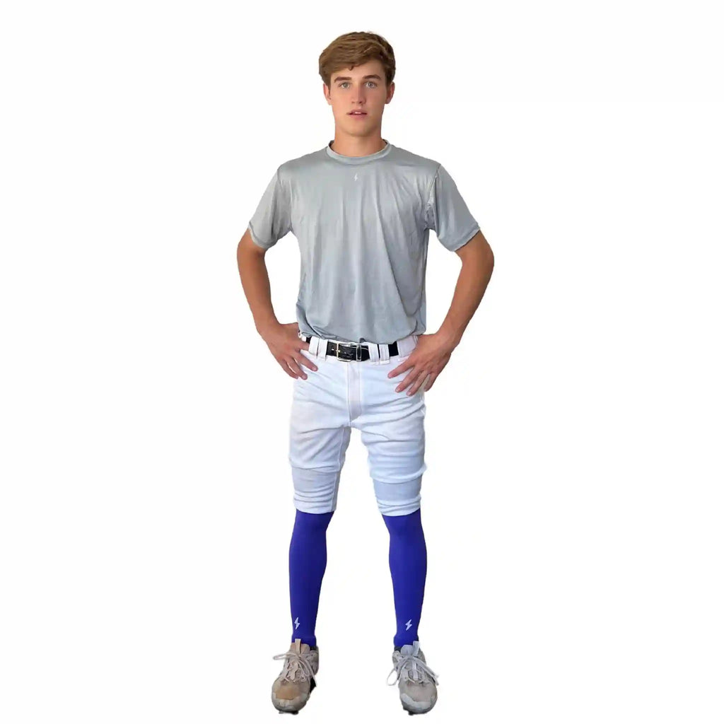 Compression Xtra Long Leg Sleeves (2-Pack) - Purple
