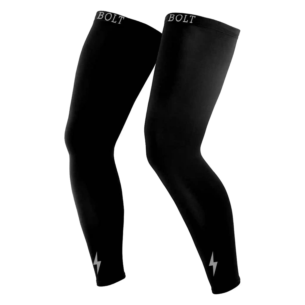 Compression Xtra Long Leg Sleeves (2-Pack) - Black Main image