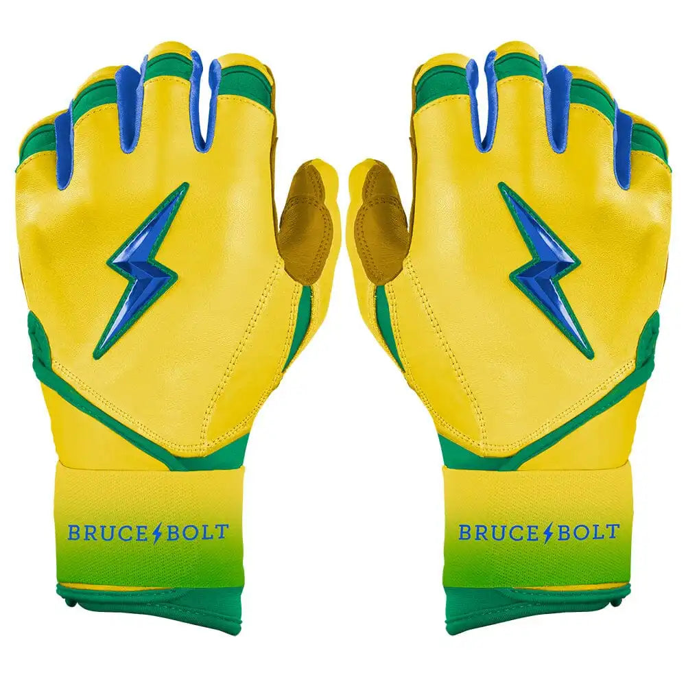 Coach RAC Creator Series Long Cuff Batting Gloves - Yellow Main image