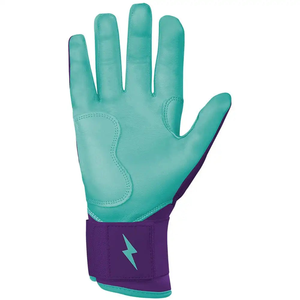 Ketel Marte Signature Series Long Cuff Batting Gloves - Purple Secondary image